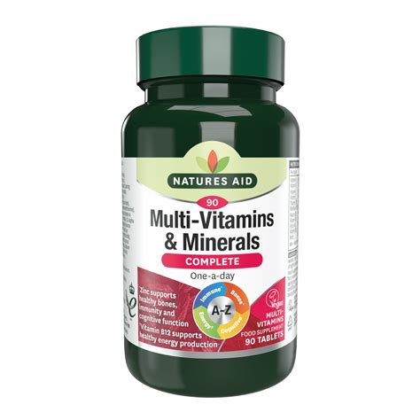 فوائد حبوب multivitamins minerals
